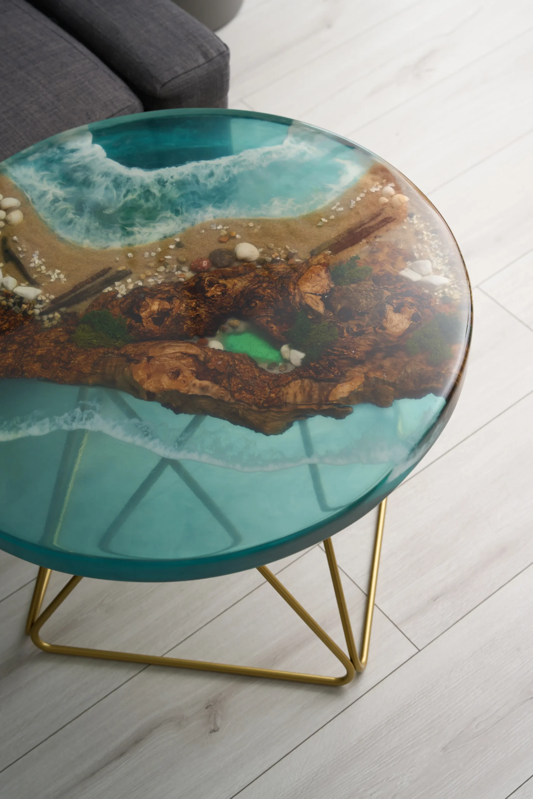 Stolik kawowy "Morska Kraina" - obrazek 2