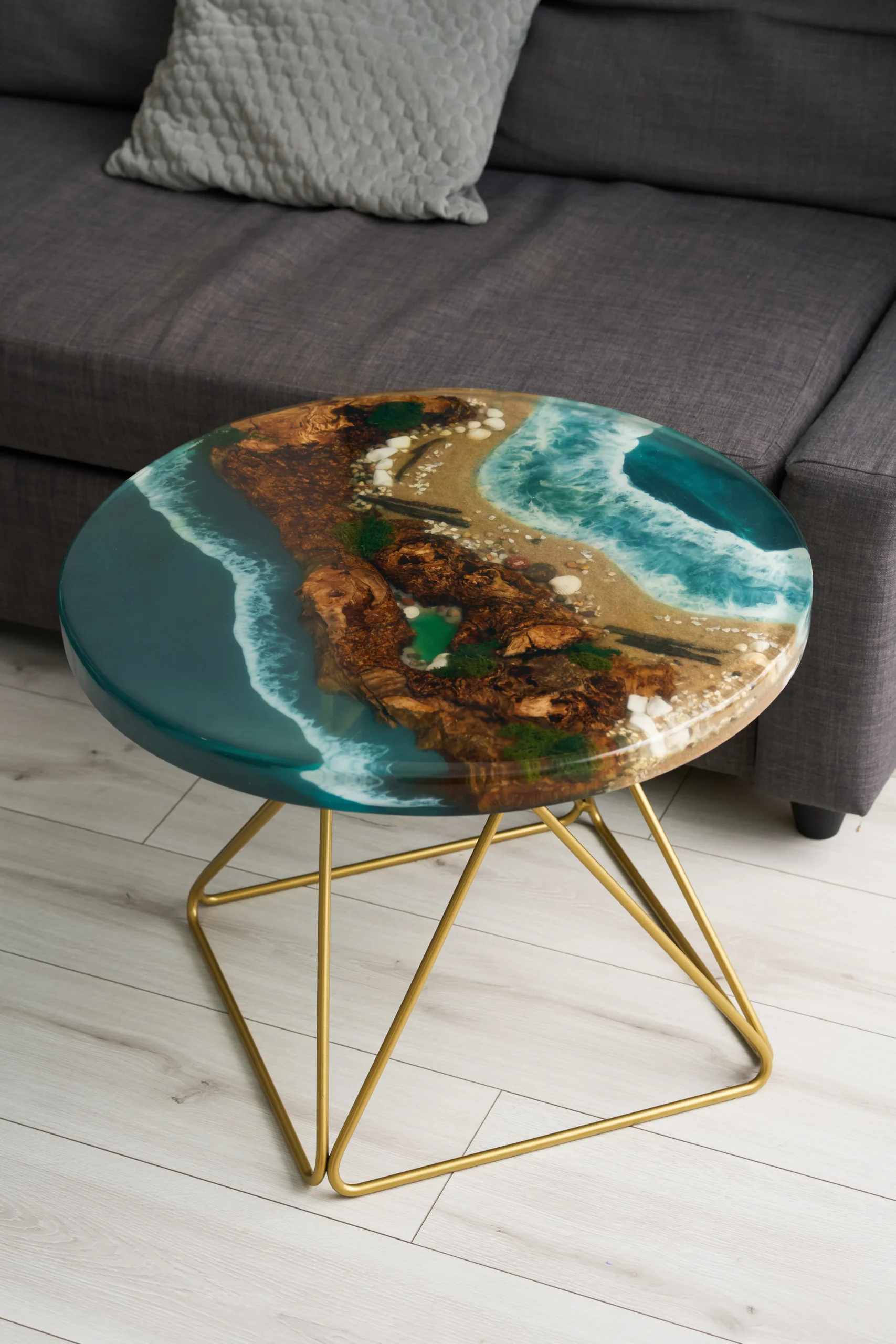 Stolik kawowy "Morska Kraina" - obrazek 3