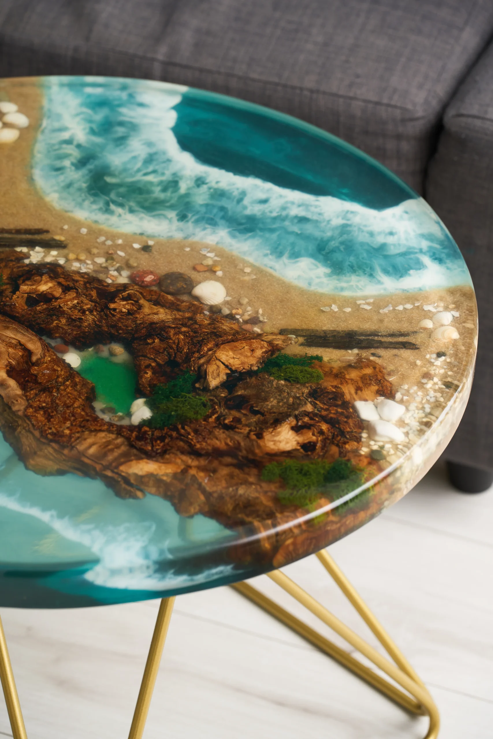 Stolik kawowy "Morska Kraina" - obrazek 4