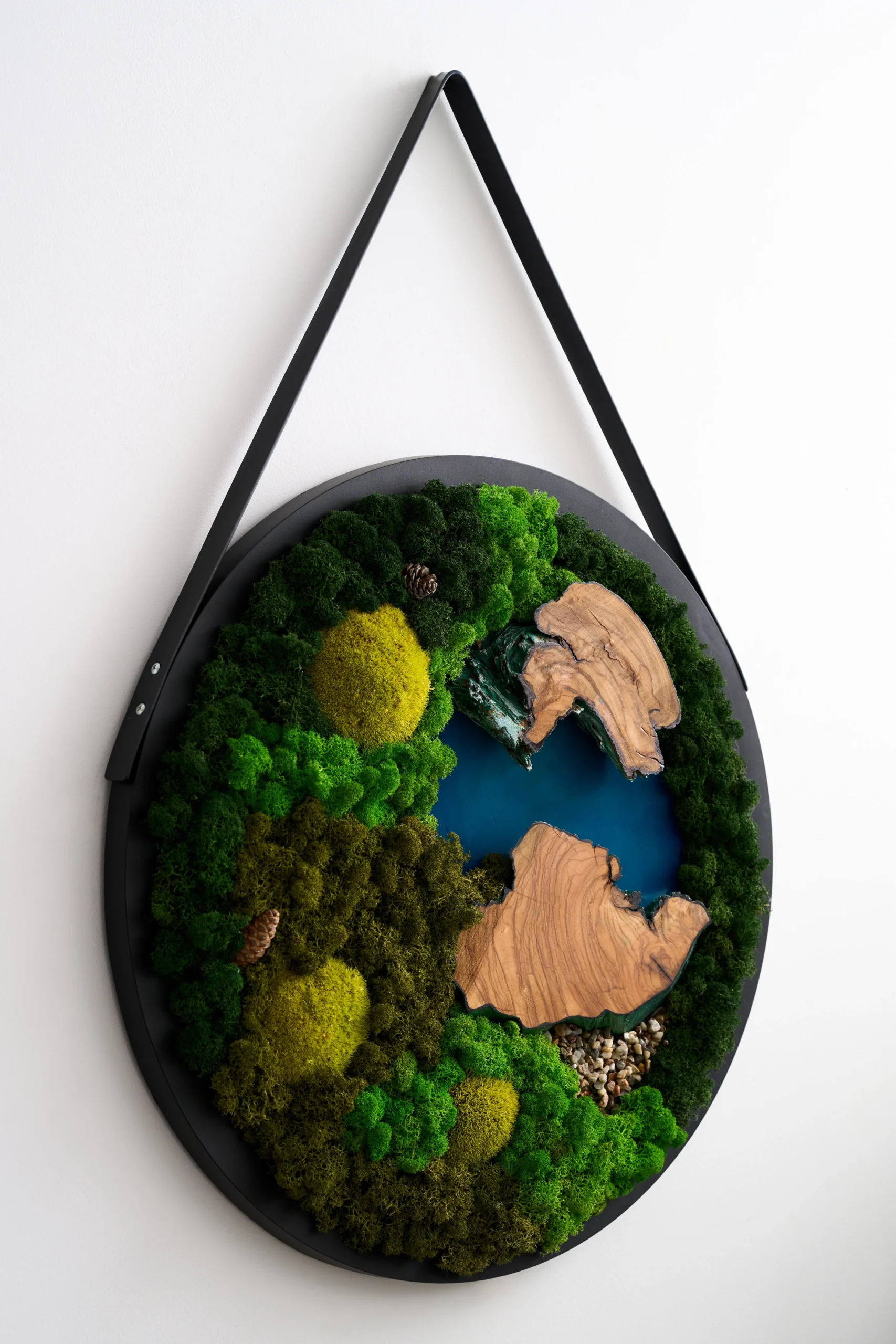 Obraz z Mchu Chrobotka i Żywicy Epoksydowej - obrazek 5