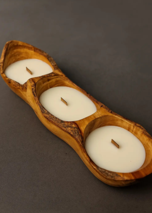 Prezentowa-świeca-w-drewnie