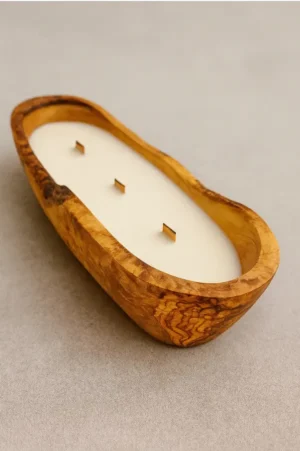 Świeca sojowa kwiatowa