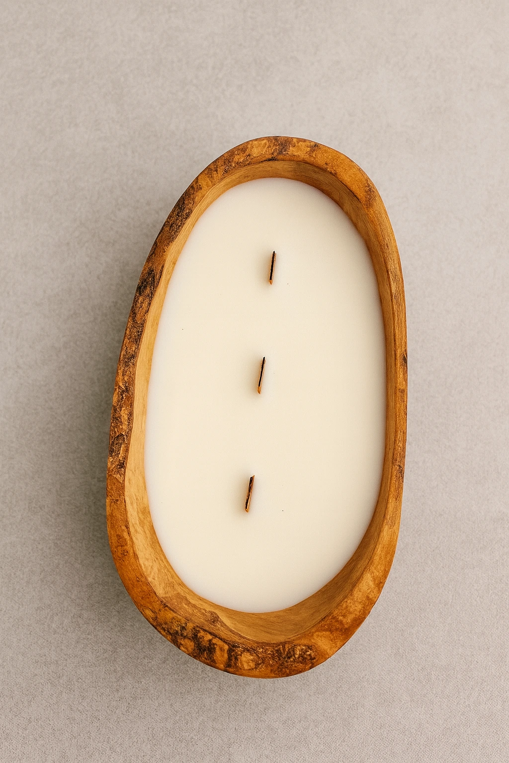 drewniana swieczka naturalna 550 gr