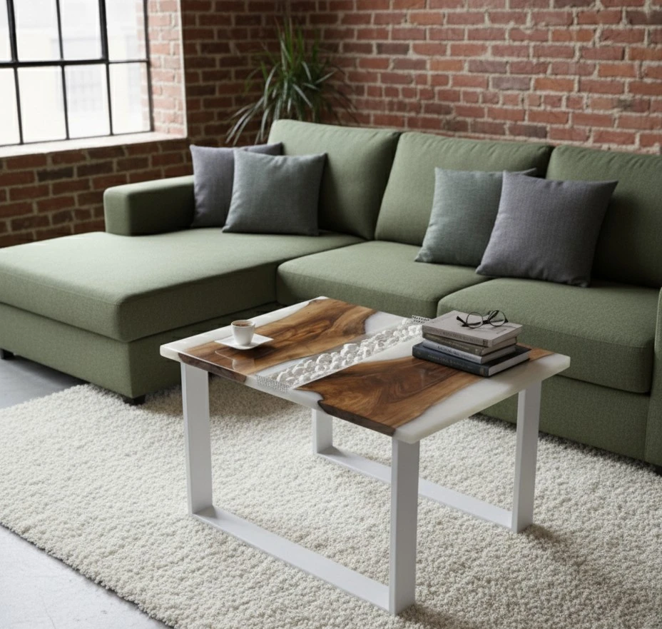 stolik-biały-z-żywicy